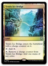 Tendo Ice Bridge (Ripple Foil) #393 (NM) Modern Horizons 3 M3C Magic MTG