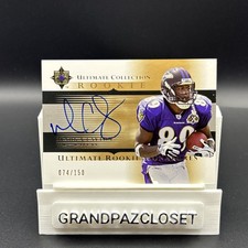 Upper Deck Ultimate Collection Rookie Mark Clayton Signatures Auto #074/150
