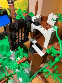 LEGO System Castle Dark Forest Fortress 6079 In 1996 Used Retired Comp W/Manual