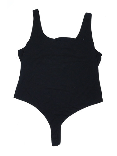 Forever 21 Plus Women Black Bodysuit 3X Plus