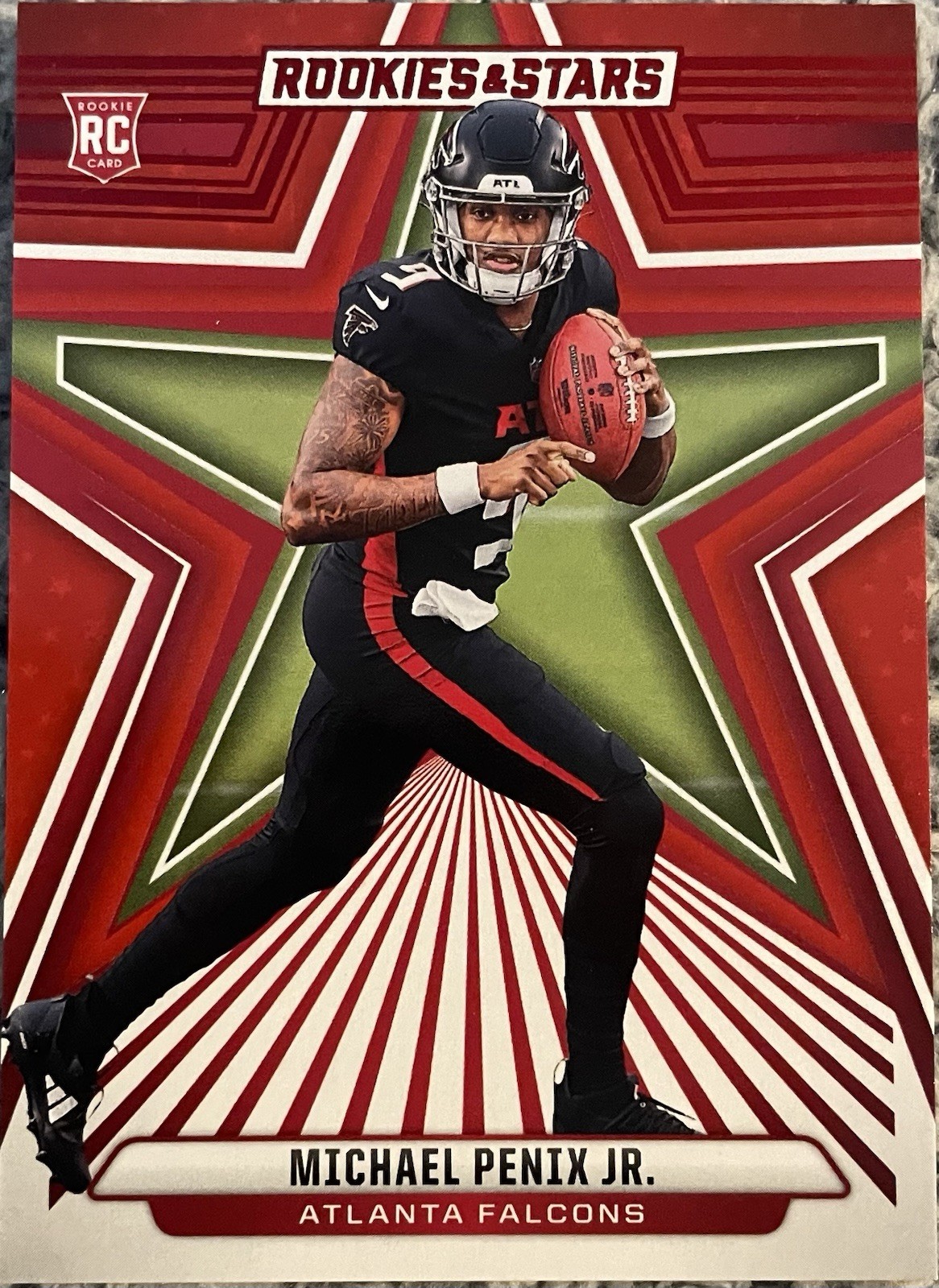 2024 Panini Rookies & Stars - Rookies Michael Penix Jr. #179 Red (RC)