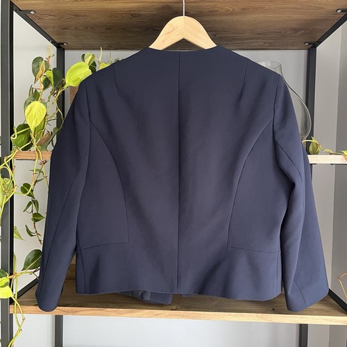 Phase Eight Tally Jacket Navy 16 Cropped Bolero Occasion Worn Once - Picture 3 of 8