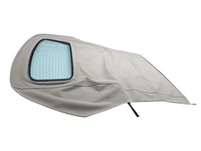 Fits: Volkswagen Cabrio 2001-02 Soft Top & Heated Glass Window Haartz Grey Beige