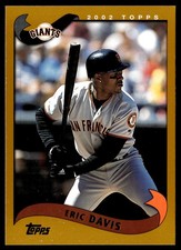 Lot Of (13) 2002 Topps Eric Davis #26 San Francisco Giants
