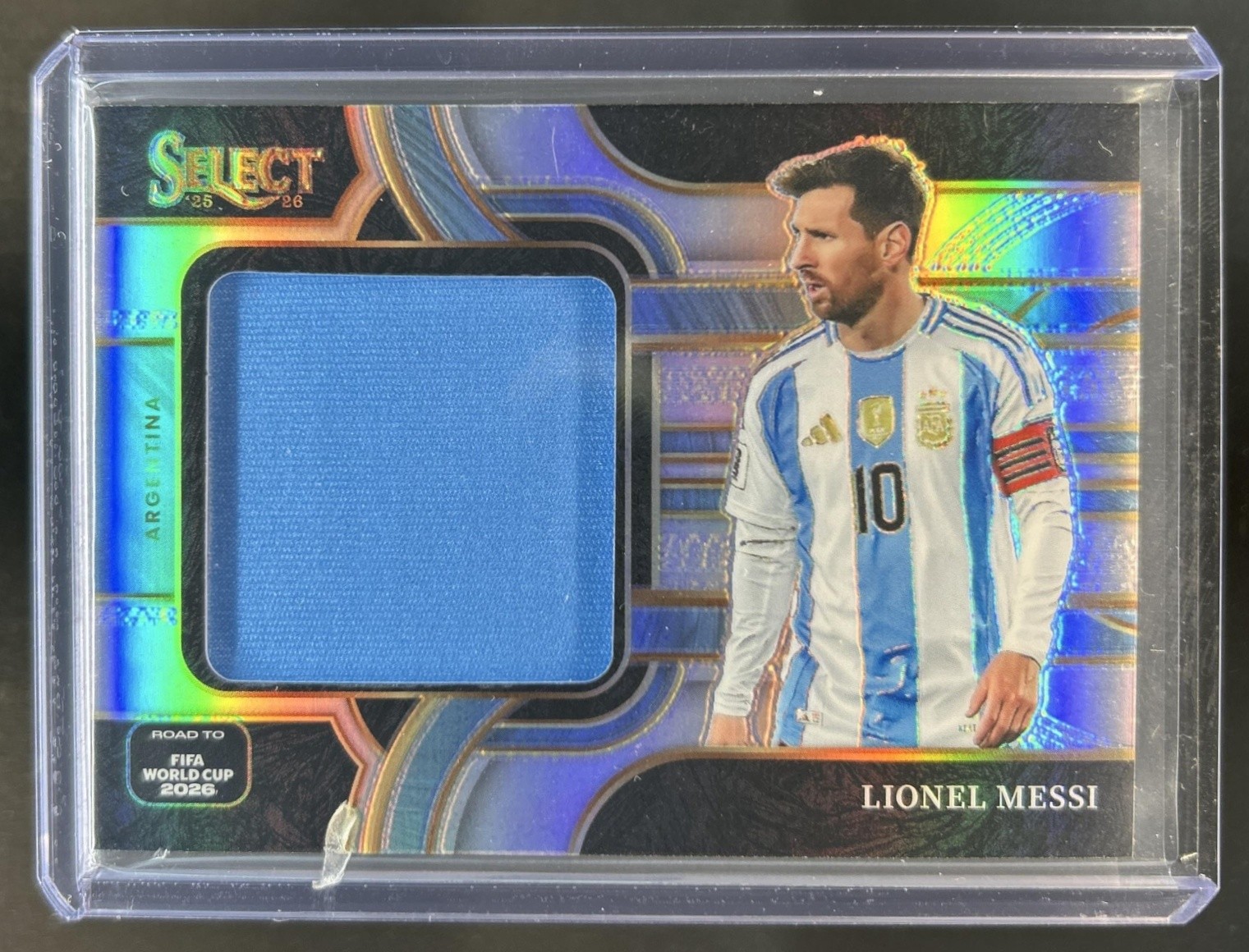 2025-26 Panini Select Road to FIFA World Cup Lionel Messi Jumbo Jersey #2 (A)