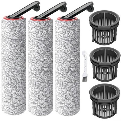 Dreame H14 H14 Pro H14 Dual Wet Dry Vacuum HEPA Filters Brush Rollers Replacemen