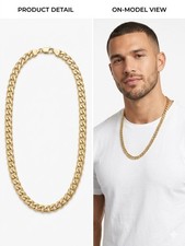 Gold Filled 10mm NEW Cuban Link Chain Necklace br 23  length with Box Included