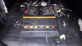 Atari Flashback Mini Classic Portable Black H10608 Retro Gaming Console Tested