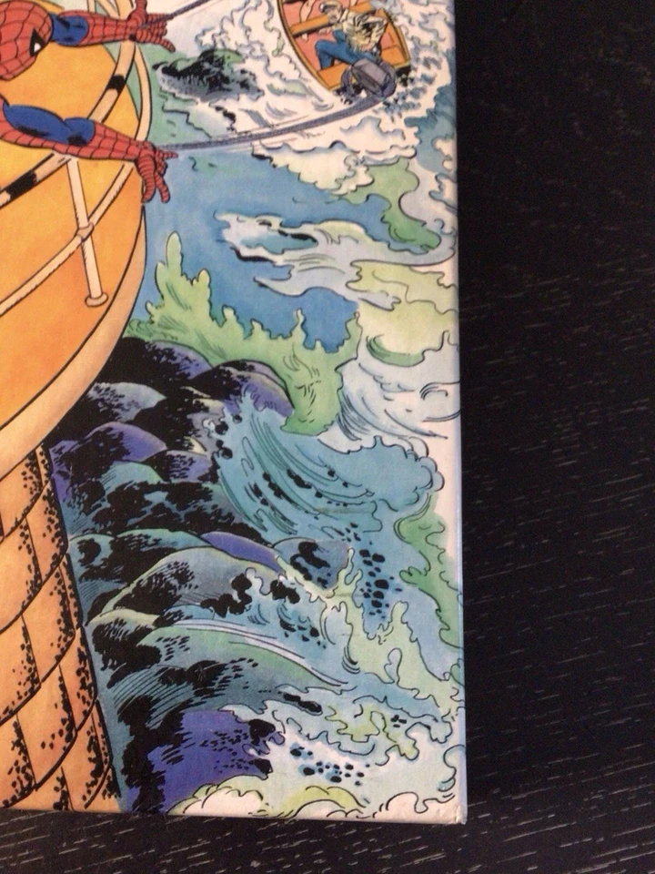 Винтажная запечатанная головоломка 1988 Rainbow Works Marvel The Amazing Spider-Man 100 шт. - Изображение 3 из 4