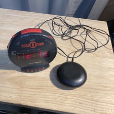 Sonic Bomb Sonic Alert Alarm Clock SS 12V wit...