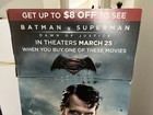 Zack Snyder Justice League Movie Store Display Batman Vs Superman Wonder Woman — photo 9