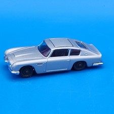 Vintage Husky James Bond Aston Martin DB6 Silver Diecast Car Great Britain 007