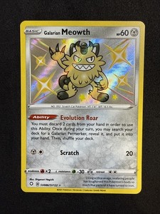 meowth pokemon card shiny Shiny Meowth Card