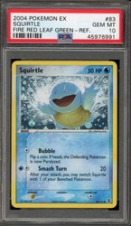 Squirtle 83/112 Reverse Holo EX FireRed & LeafGreen