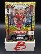 2026 Panini Monopoly Prizm World Cup 26 Eden Hazard Gold Money Shimmer /500 #66