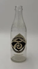 Vintage 75th Anniversary Coca-Cola Bottle 1901-1975 10 fl.oz.