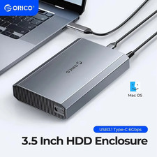 ORICO 2.5 3.5 Inch HDD Enclosure USB 3.1 Type-C External Hard Drive Case