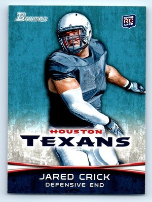 2012 Bowman #144 Jared Crick RC Houston Texans