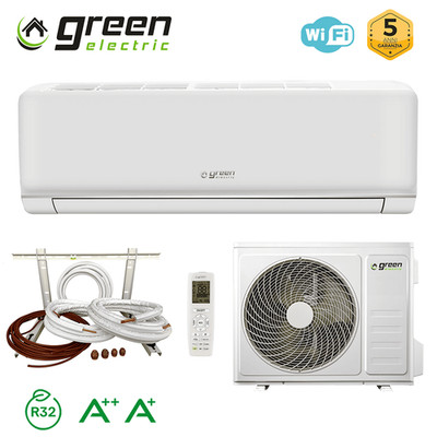 SPLIT KLIMAANLAGE KLIMAGERÄT INVERTER GREEN ELECTRIC MONTAGESET SET EASY JOINT