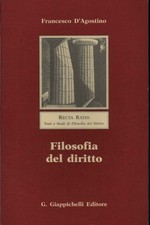 Filosofia del diritto - Francesco D'Agostino (Giappichelli) [1996]