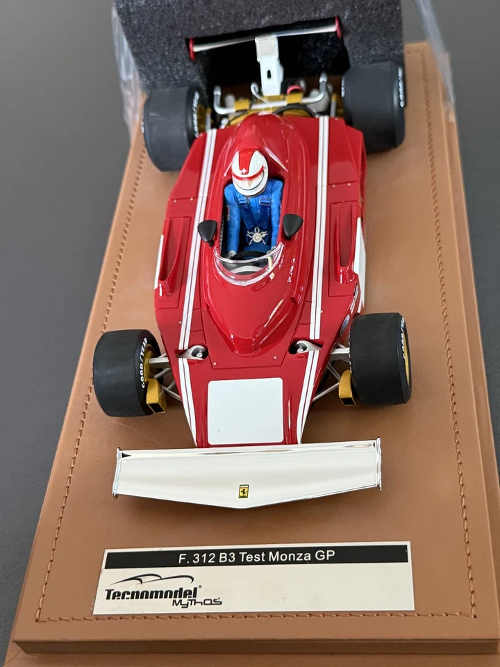 Ferrari 312 B3 Test Monza Clay Regazzoni 1:18 Limitiert Nr.23/50 - Bild 2 von 4
