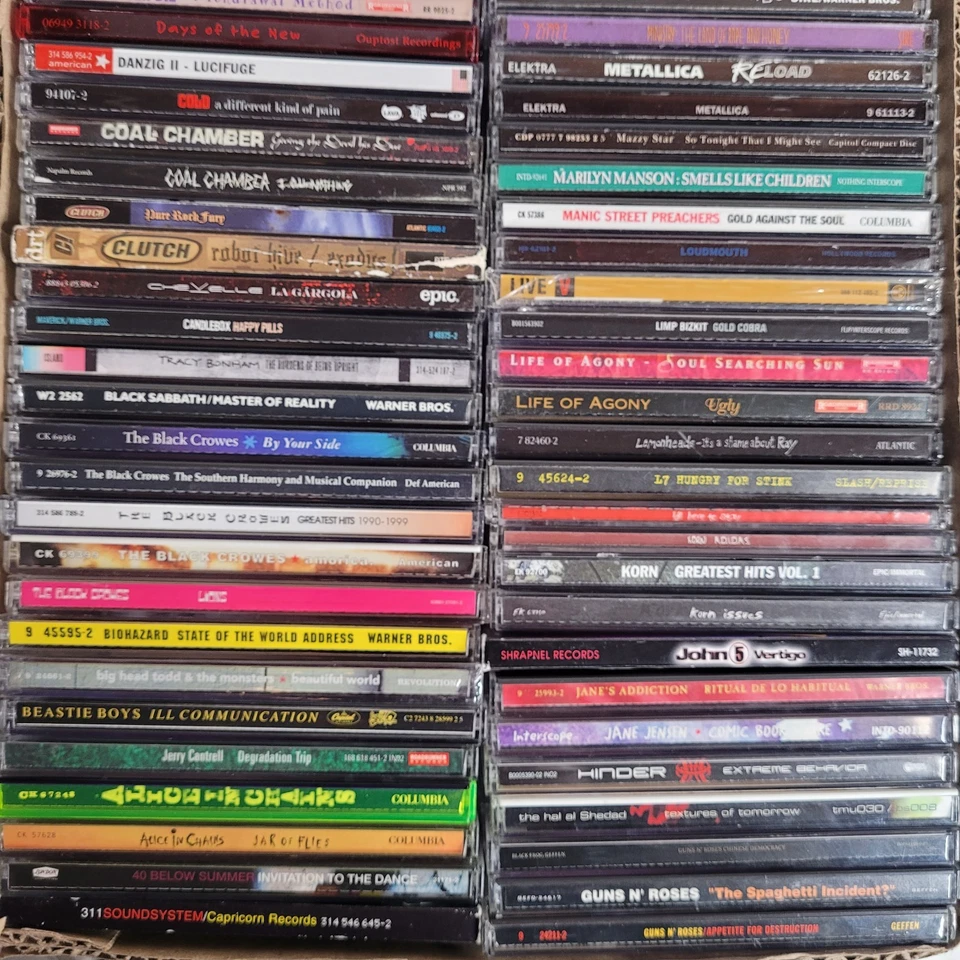 A-Z 90's Grunge Y2K Rock Nu-Metal Punk CD TESTED Build Your Own Lot of Choices Foto 2 de 4
