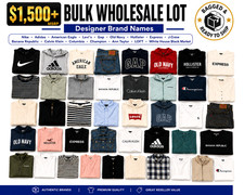 $1,500+ Bulk Wholesale Lot Mostly Women's Clothing - Designer Brands Only