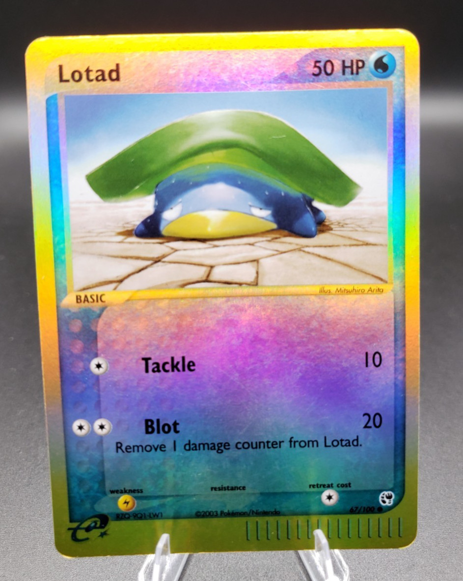 Pokémon TCG Lotad 67/100 - EX Sandstorm Reverse Holo