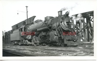 26A047 Bowie RP 1937 ATLANTIC COAST LINE RAILROAD 4-6-2 LOK #1757 AUGUSTA GA