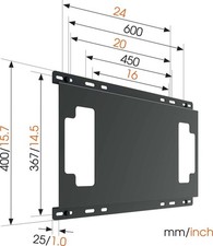 THIN 595 Stud Adapter for TV Mounts