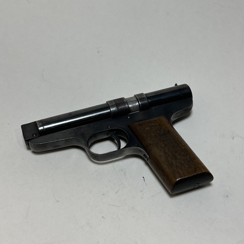 Vintage DRGM Hubertus Air Pistol - Missing Barrel And Pellet Chamber