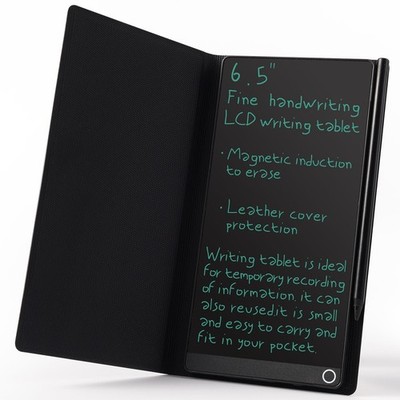 LCD Writing Tablet for Adult: 6.5 Inch Full Screen Mini Digital Notepad Reusa...