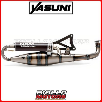 TUB906B AUSPUFF YASUNI C16 BLACK BETA EIKON 50CC LC - MINARELLI HORIZ. NON OMOL