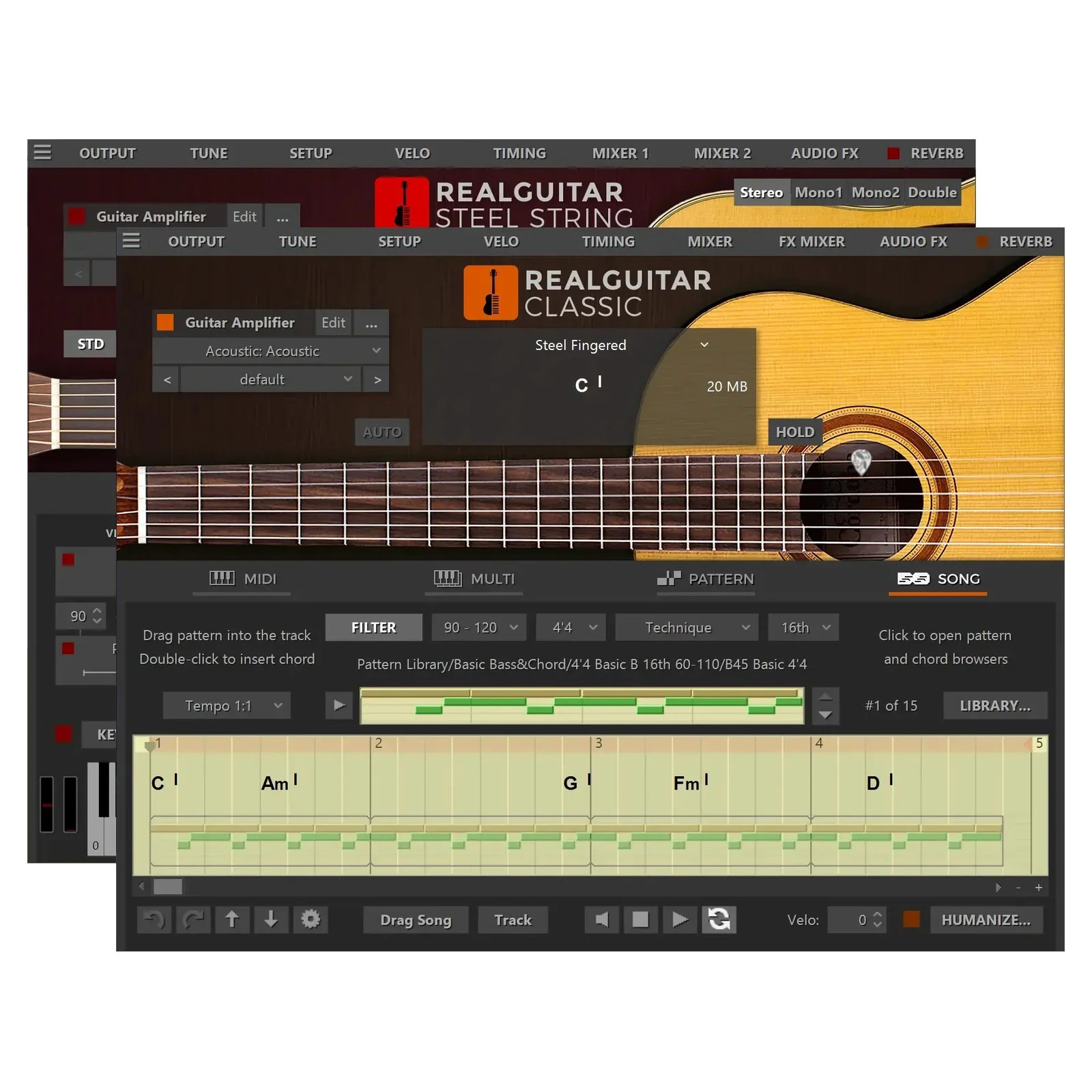 MusicLab RealGuitar 6 Classic and Steel String Guitar VST (Card)