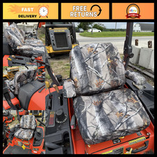 Exact Fit Camo Seat Covers for Kubota Mowers ZD321 ZD323 ZD326 ZD331 ZG327 Dur