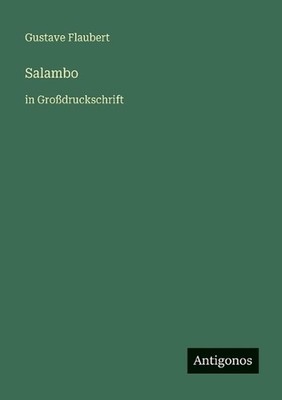 Salambo: in Grossdruckschrift by Gustave Flaubert (German) Paperback Book