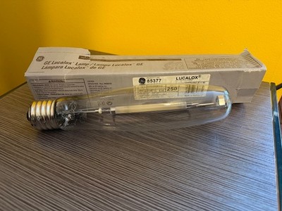 GE General Electric LU250/H/ECO High Pressure Sodium Lucalox Lamp Bulb 250 Watt