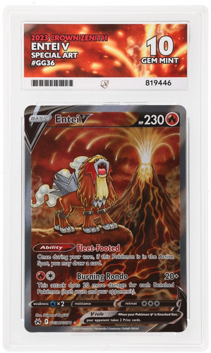 Entei V graded ACE 10 for sale on eBay