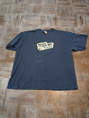Vintage Y2K Practice Safe HEX T-Shirt Computer Virus IT Geek Humor Gildan XXL