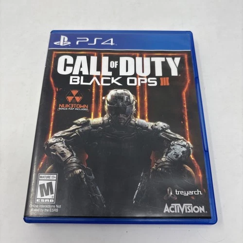 Call of Duty: Black Ops 3 III (PS4 Sony PlayStation 4) CIB