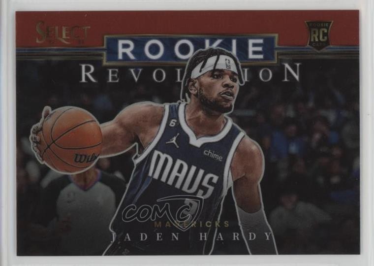 2022-23 Panini Select Rookie Revolution Red Prizm Jaden Hardy #8 07rd