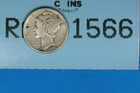1928-S 10C MERCURY HEAD SILVER DIME Early US Type RAW-1566