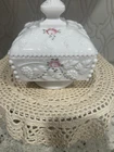 Vintage Westmoreland Milk Glass Pedestal Candy Dish