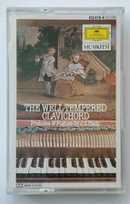 The Well Tempered Clavichord Cassette Tape Preludes Fugues JS Bach Audio Music 