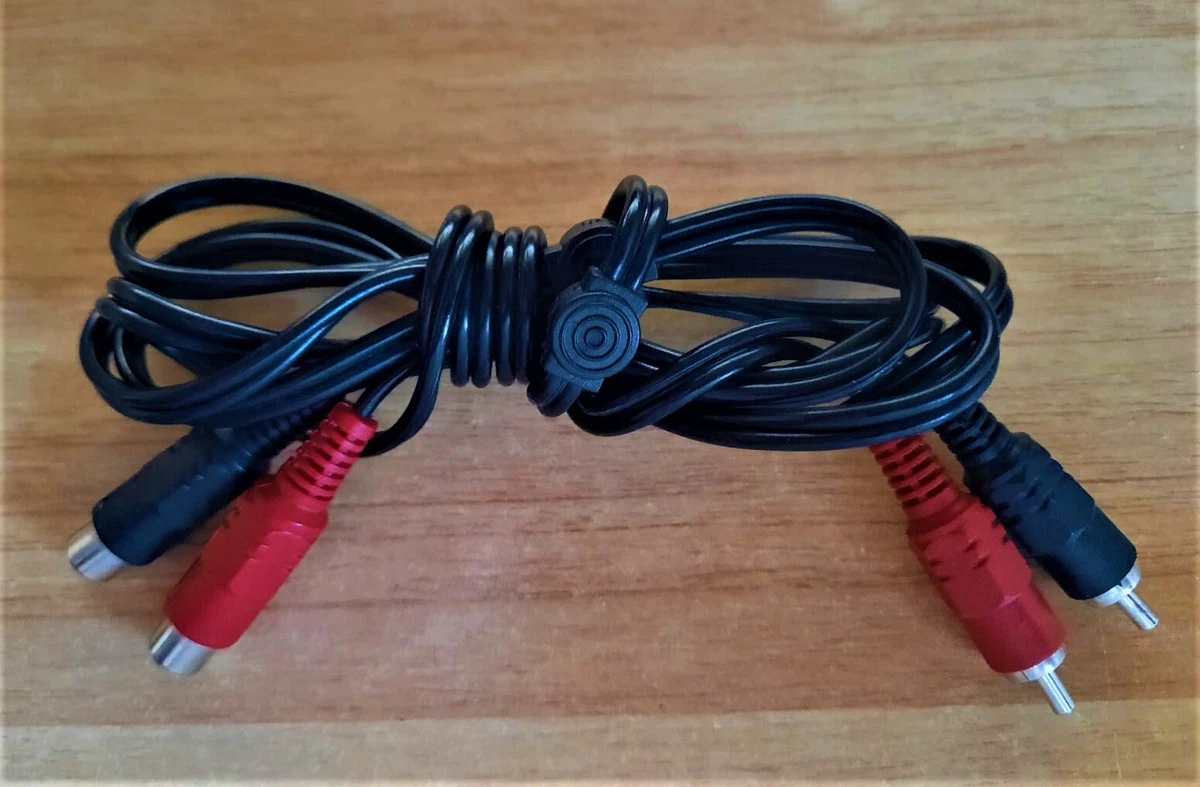 CAVO AUDIO DA JACK 3,5MM AUX A 2RCA MASCHIO DOPPIO STEREO PROLUNGA 3MT