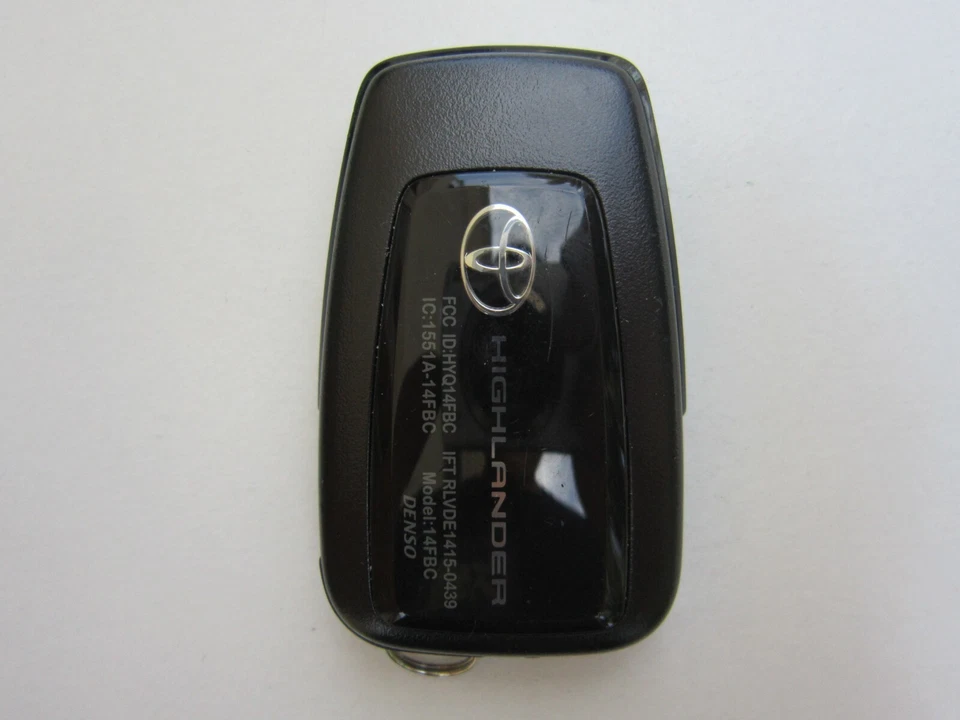 OEM 2020-2022 TOYOTA HIGHLANDER LLAVE INTELIGENTE MANDO A DISTANCIA SIN LLAVE HYQ14FBC - ¡Leer! Foto 3 de 3