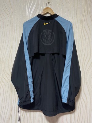 INTER MILAN 1999 2000 FOOTBALL SOCCER TRAINING JACKET NIKE sz XL