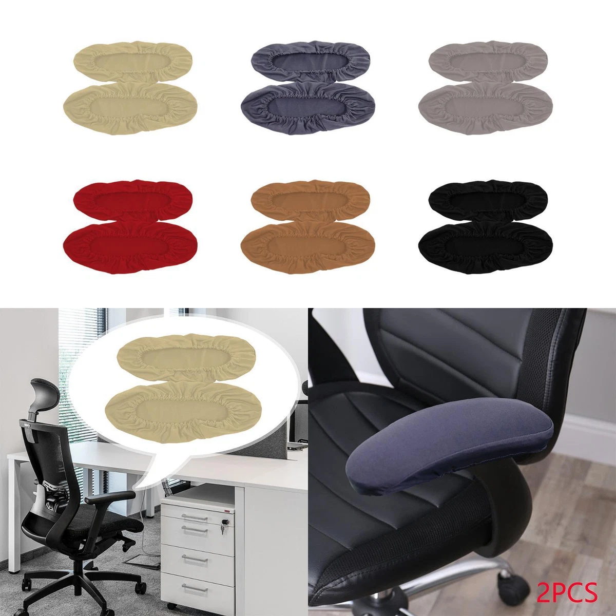 Office chair online arm protectors