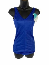 Vintage 60s Swimsuit Blue NWT One Piece Size 30 Hirsch Weis Westcrest Swimwear