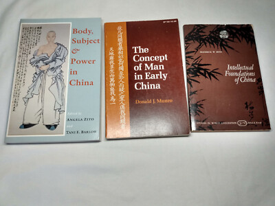 Chinese Philosophy History Intellectual Foundations Concept of Man Body Power